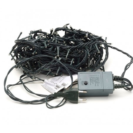 499616 Mini-lumières de Noël blanches 240 LED 8 jeux de lumières 11,56 m