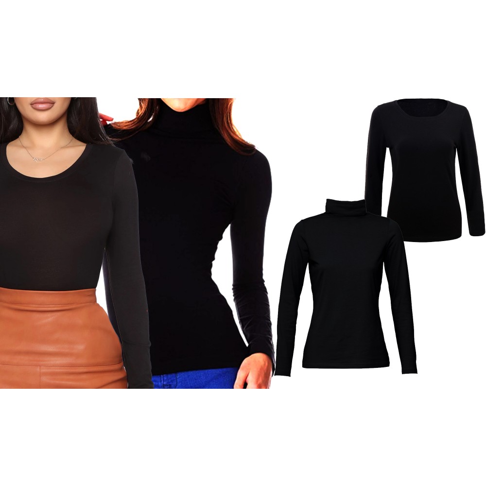 Pack de 2 sous-pulls thermiques doublure...