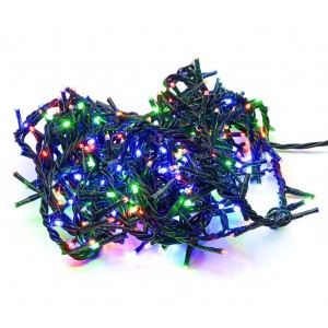 499623 Mini-lumières de Noël multicolores 240 LED 8 jeux de lumières 11,56 m