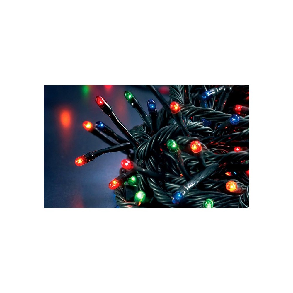 013492 Mini-lumières de Noël MULTICOLORES 180...