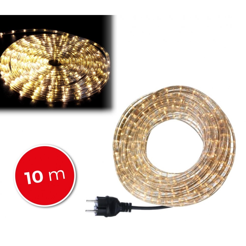 291203 Tube de lumières de Noël 360 ampoules blanches d'exterieur 10 mt