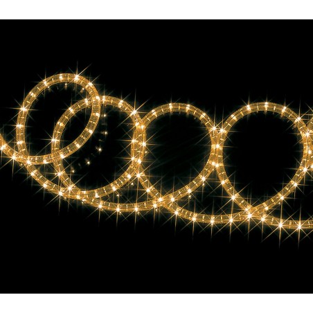 291203 Tube de lumières de Noël 360 ampoules blanches d'exterieur 10 mt