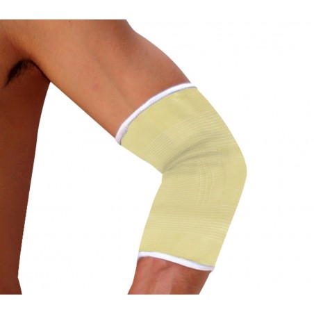 068089 Set de 2 bandes de soutien EVERTOP en coton élastique pour le coude beige