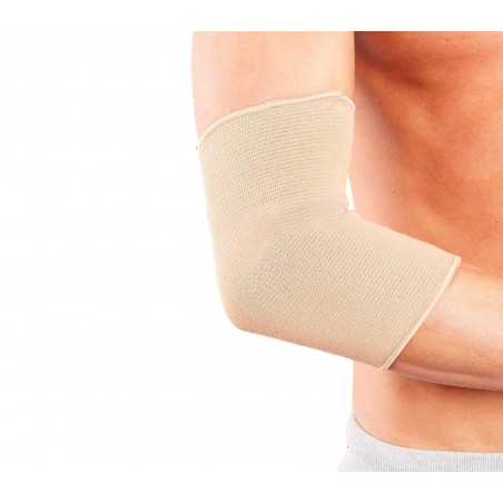 068089 Set de 2 bandes de soutien EVERTOP en coton élastique pour le coude beige