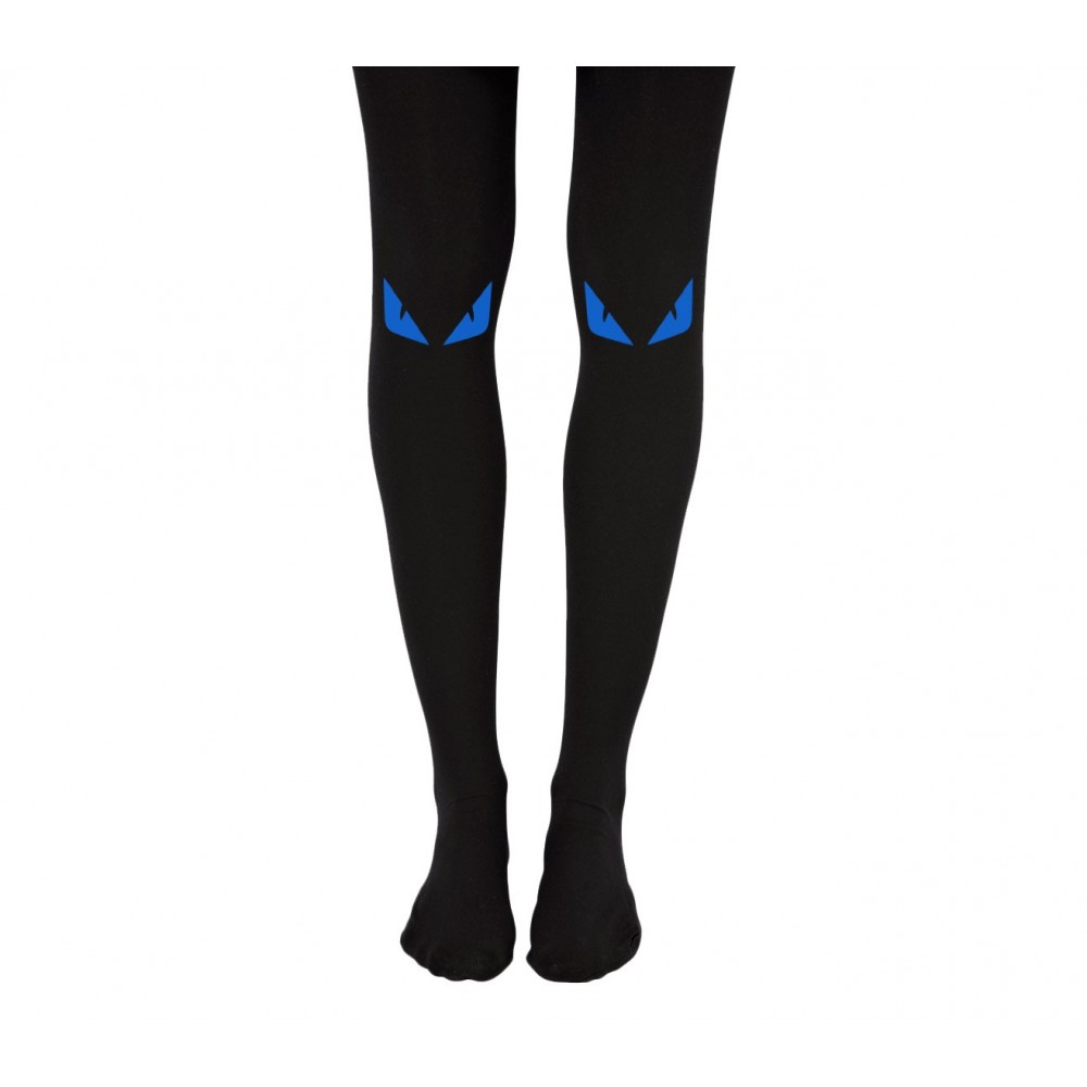 F8750 Set de 4 paires de collants 80 DEN noirs...