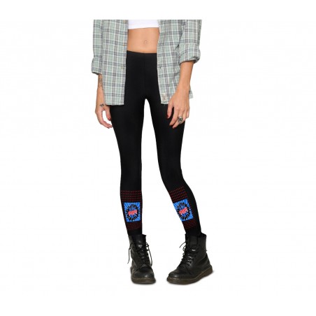 F8750 Set de 4 paires de collants 80 DEN noirs taille unique