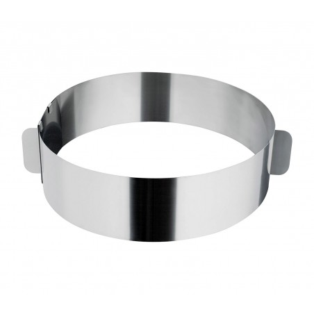 274088 Anneau à gâteau réglable de 16 À 30 cm -Moule à tarte en acier