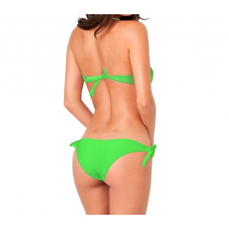 XS5077 Maillot bikini bandeau mod. Bonny avec un nœud vintage by MWS AHEAD