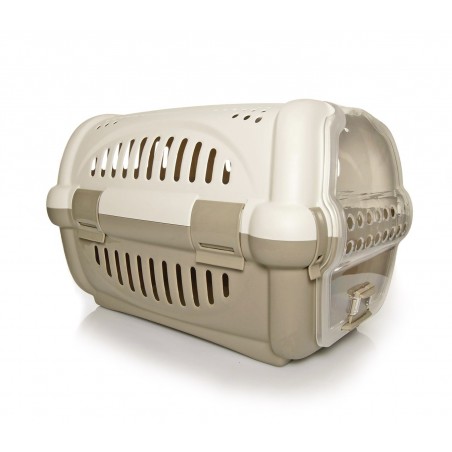 10569 caisse de transport en plastique modele RHINO pour chiens et chats 51 cm