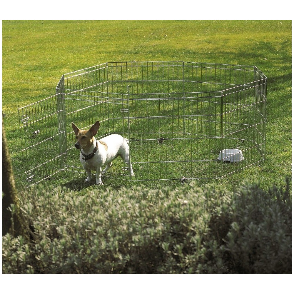 26477 Cage octogonale extérieur avec parasol...