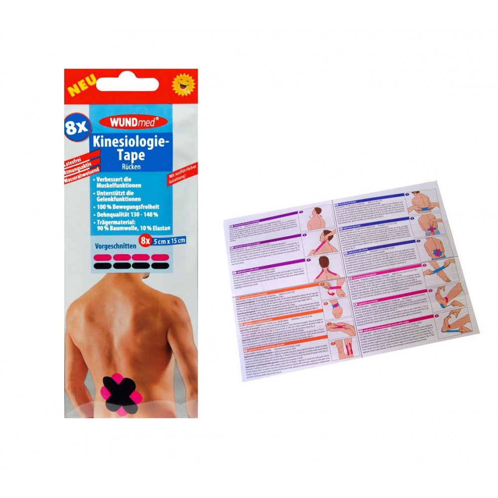 626671 -Set de 8 patches kinésiologie pour le...