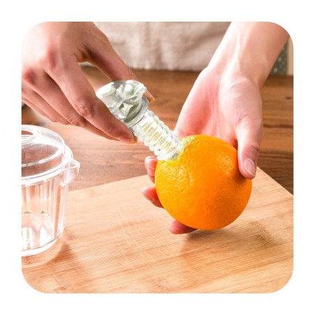 704639 - presse jus - squeezer-agrumes manuel avec applicateur - forme oiseau