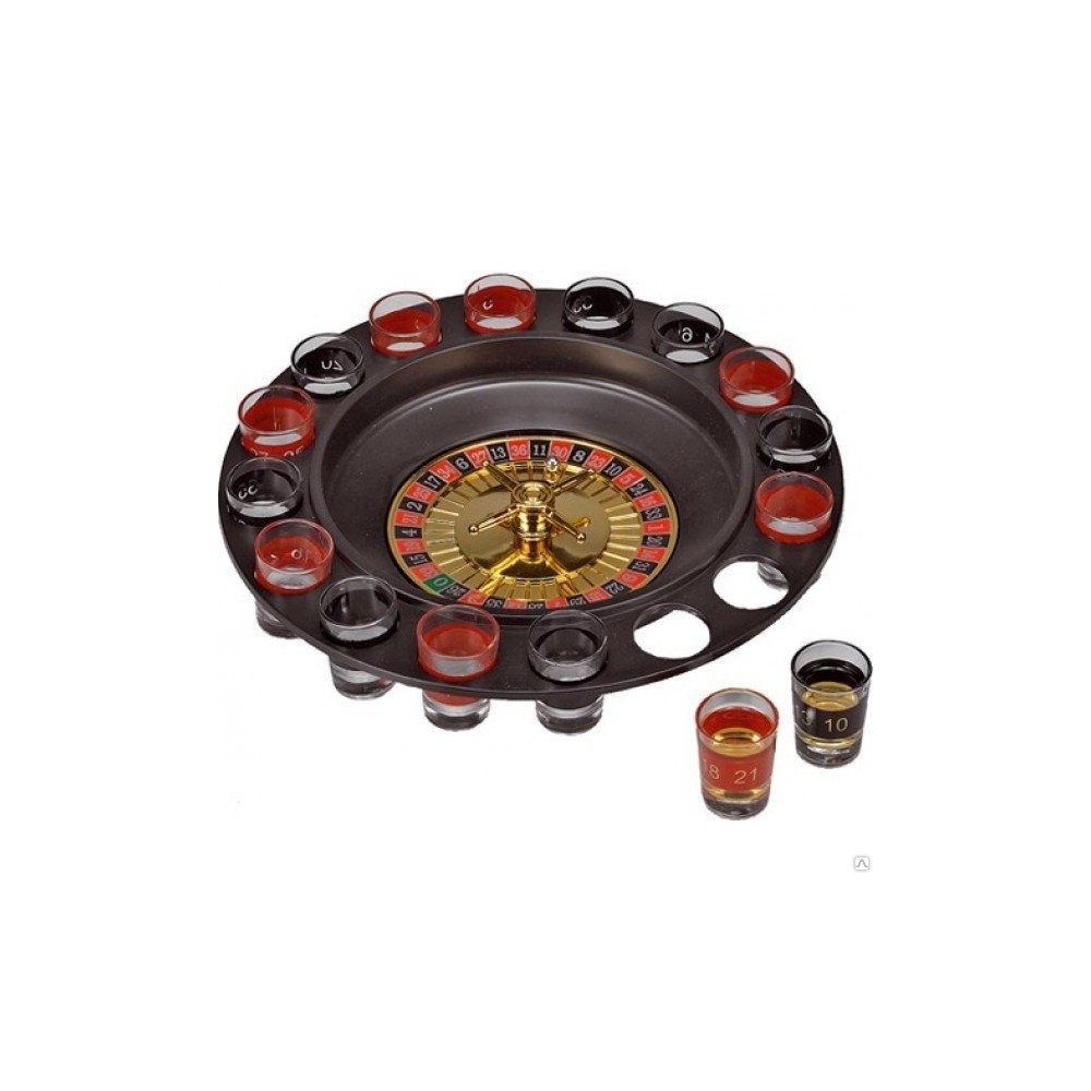 793988 - Roulette de casino à shooters - Jeu de boisson alcoolisée