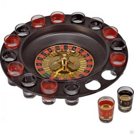 793988 - Roulette de casino à shooters - Jeu de boisson alcoolisée