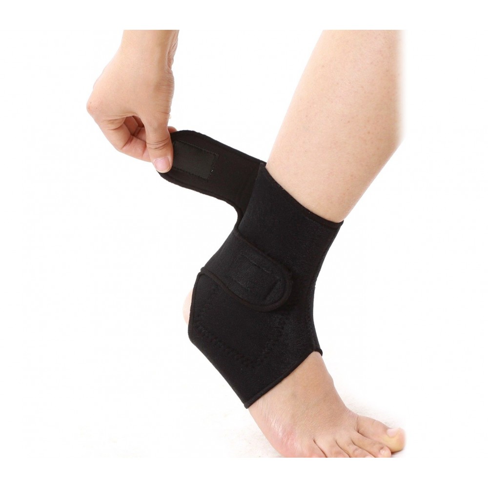 Bande de support cheville néoprène avec noir