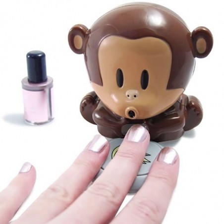 763189 - Nail Dryer - Séche vernis ongle - Forme de SINGE
