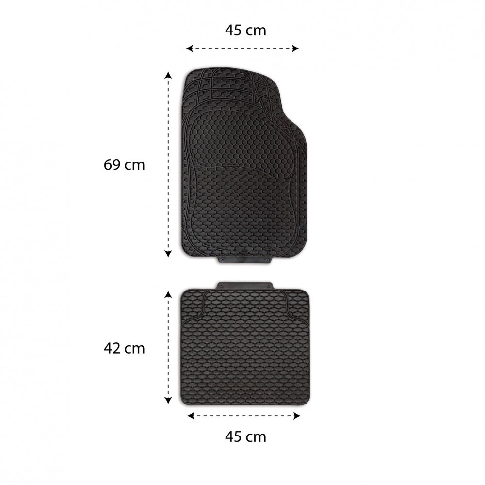 TA059 Ensemble de 4 tapis plus TA045 Protecteur...