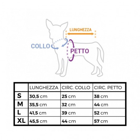 Robe de Noël pour chien ou chat avec petit imprimé FLOCONS DE NEIGE