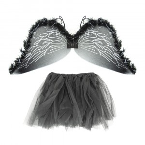 441020 Déguisement de carnaval ANGE NOIR taille unique 2... 2