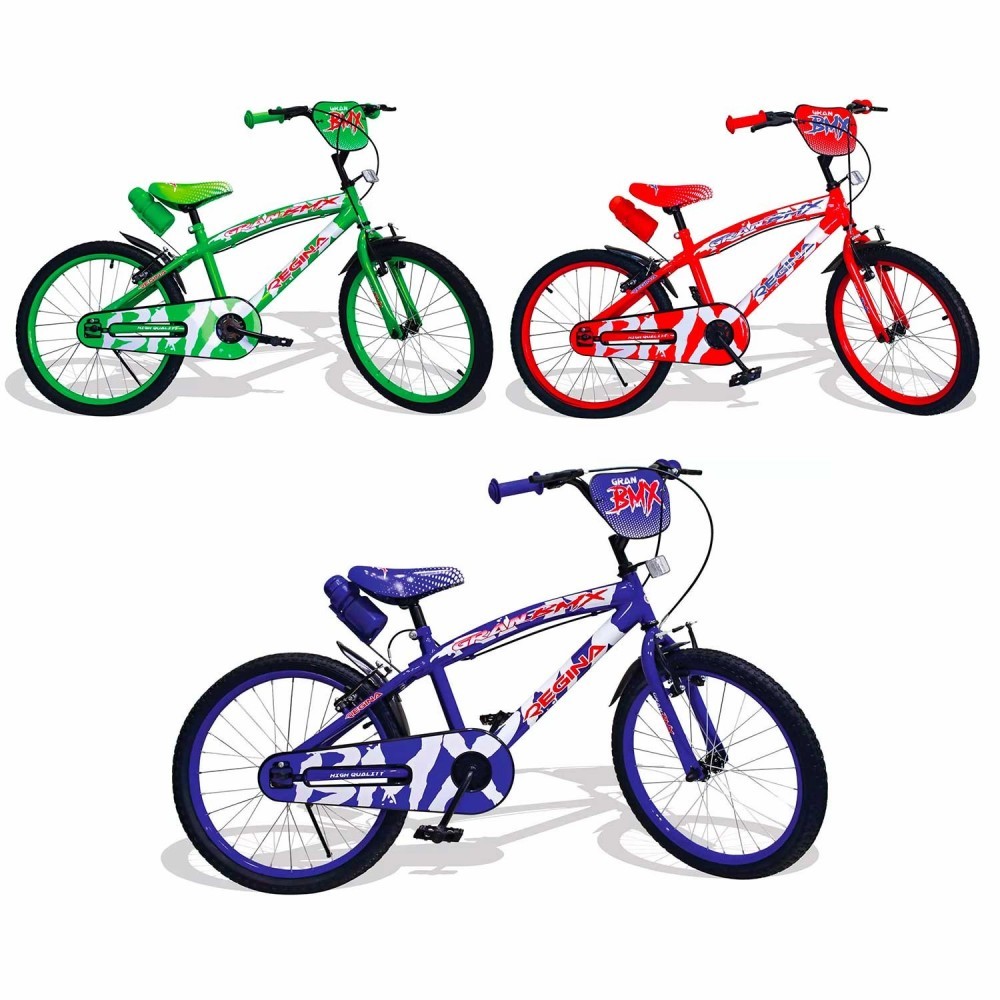 GIAQUINTO GVC-5425 Vélo enfant taille 20 avec 2 freins 3 couleurs