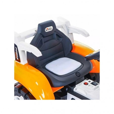 Pelleteuse électrique monoplace GVC-5407 6V pour enfants avec sons