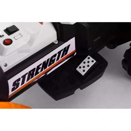 Pelleteuse électrique monoplace GVC-5407 6V pour enfants avec sons