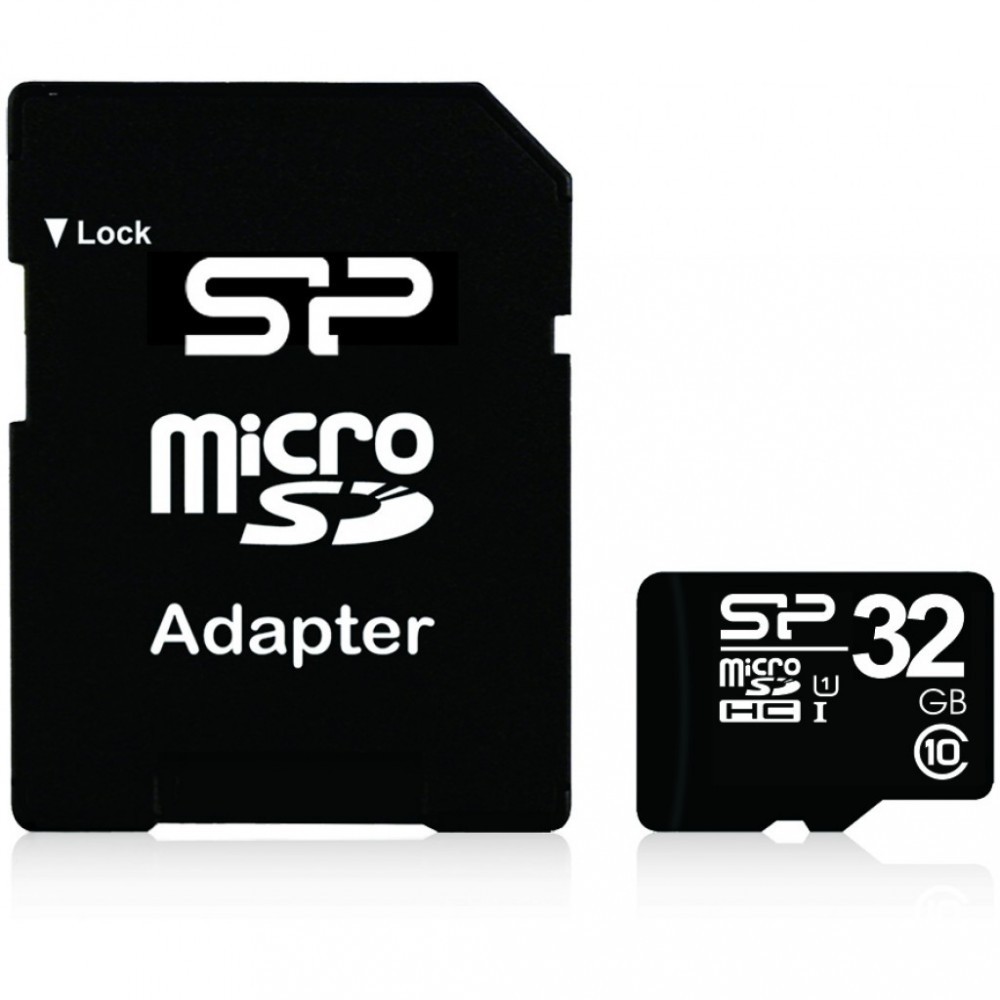 Carte microSD SILICON POWER 32 Go avec...