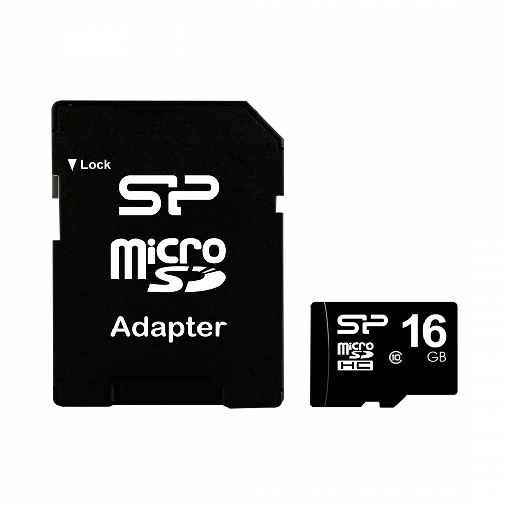 Carte microSD SILICON POWER 16 Go avec...