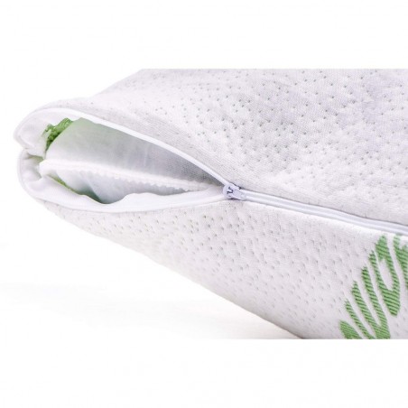 784071 Oreiller cervical en mousse viscoélastique Memory Foam Bamboo 40x70cm