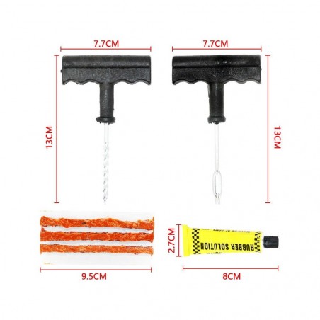 Kit réparation de pneus bandes de caoutchouc et accessoires FAITES-LE VOUS-MÊME