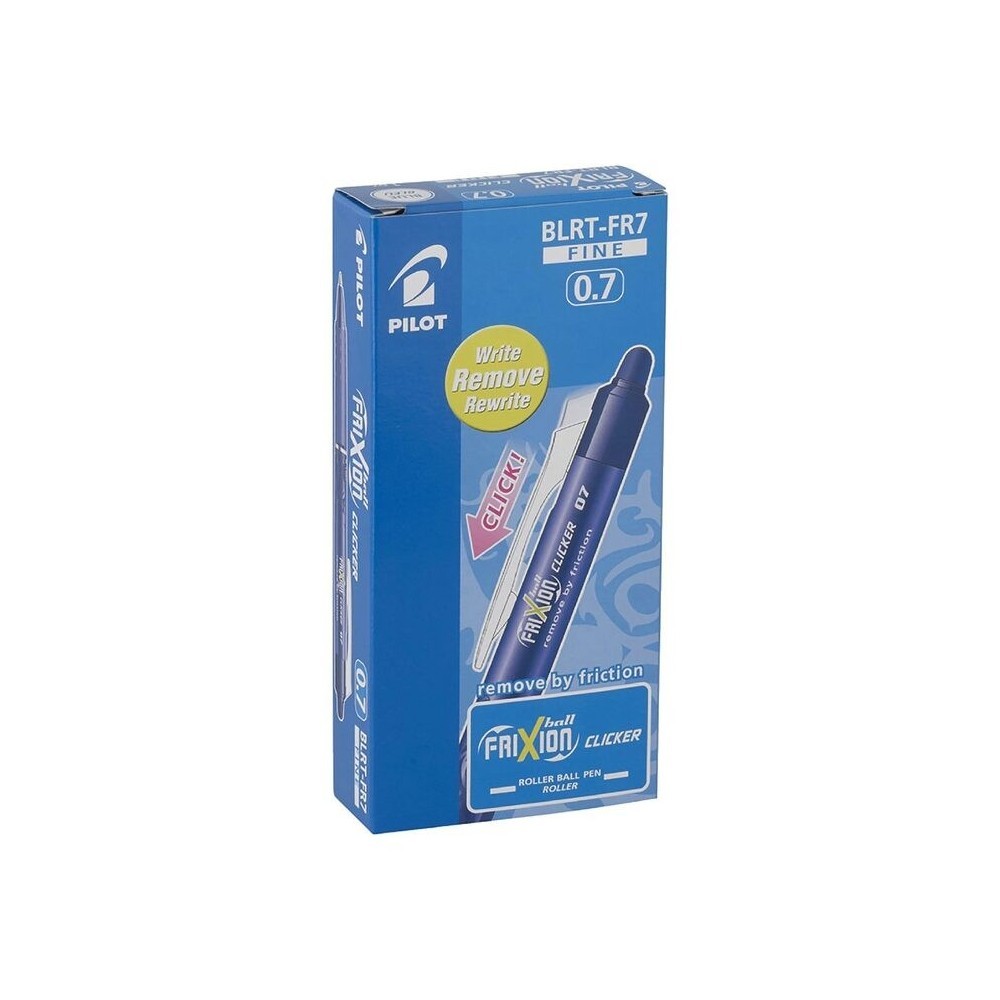 Pack de 6 stylos Pilot Frixion Clicker 07...
