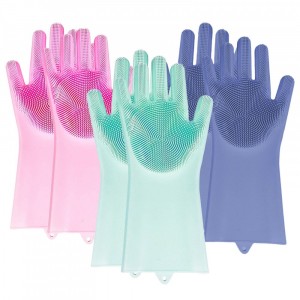 183693 Gants en silicone 2 en 1 avec éponge GLOVE BETTER...