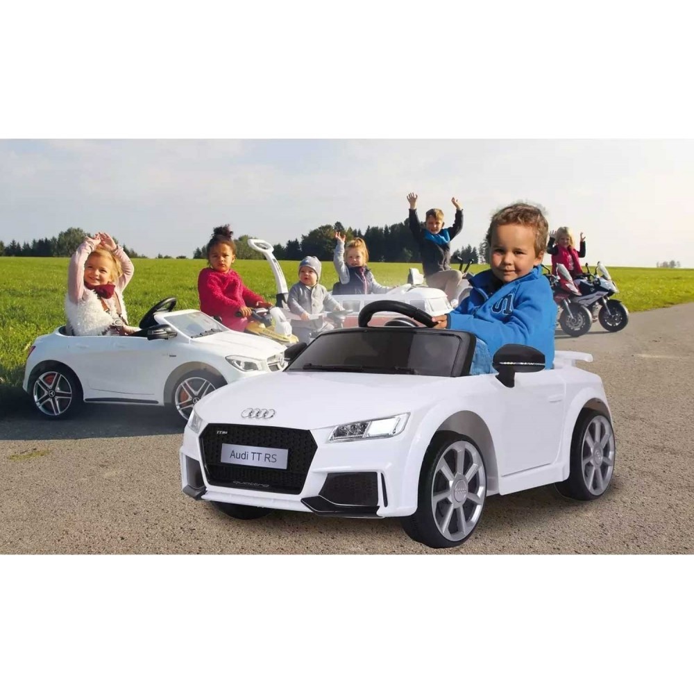 Voiture électrique LT874 pour enfants AUDI TT monoplace 6V avec son et lumière