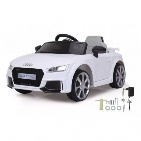 Voiture électrique LT874 pour enfants AUDI TT monoplace 6V avec son et lumière
