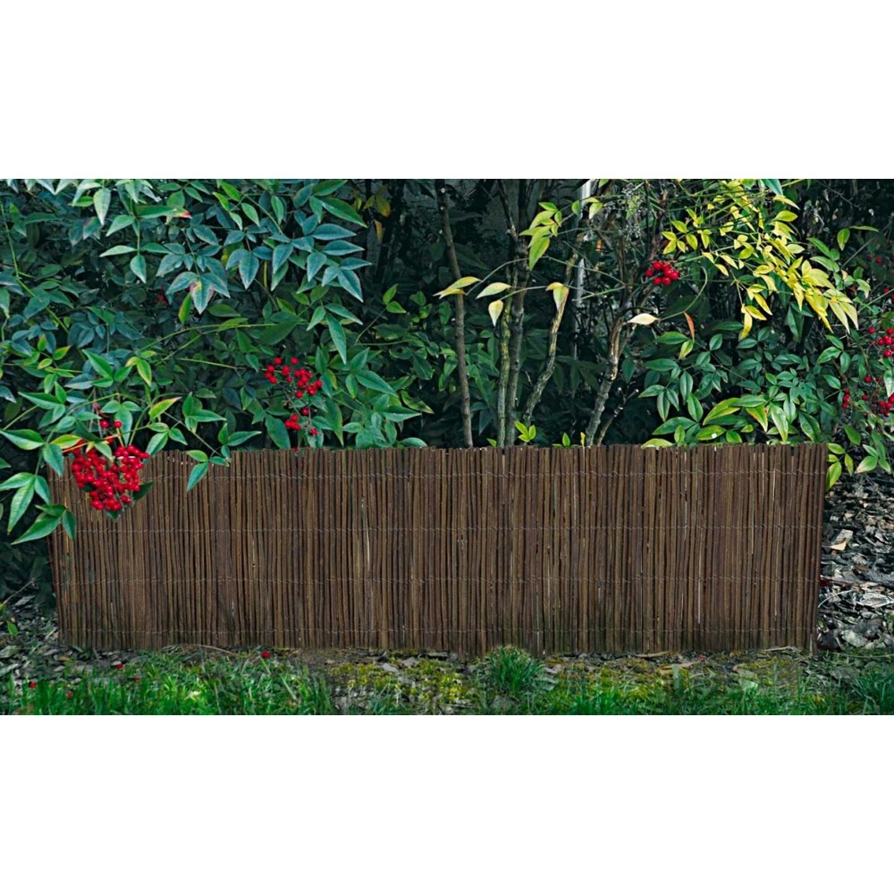 502488 Clôture d'ombrage décorative 200x40cm...