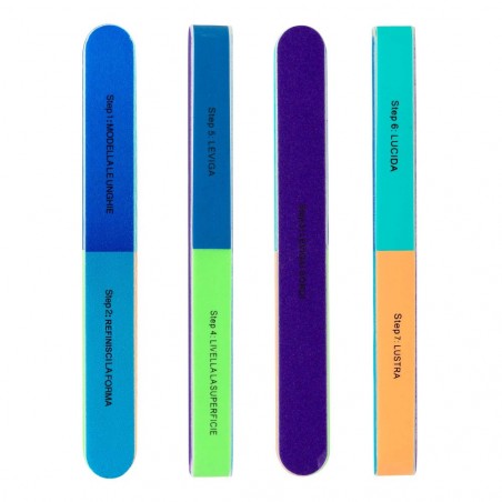 Lime à ongle Buffer 7 étapes SETABLU manucure onicotechnique nail art