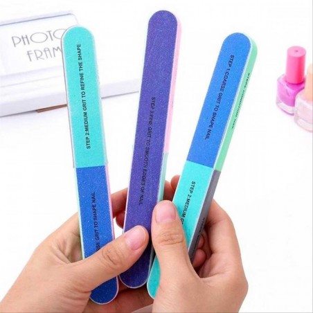 Lime à ongle Buffer 7 étapes SETABLU manucure onicotechnique nail art