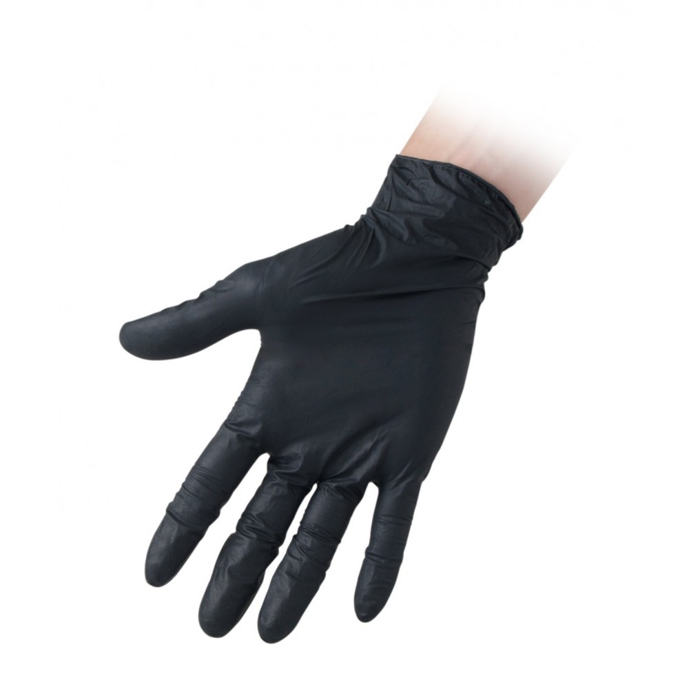 Boîte de 300 gants NITRILO jetable NOIR...