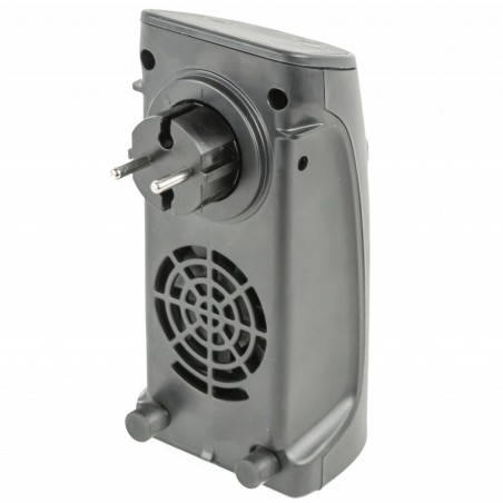 660321 Mini chauffage mural programmable 400 W avec minuterie à affichage LED