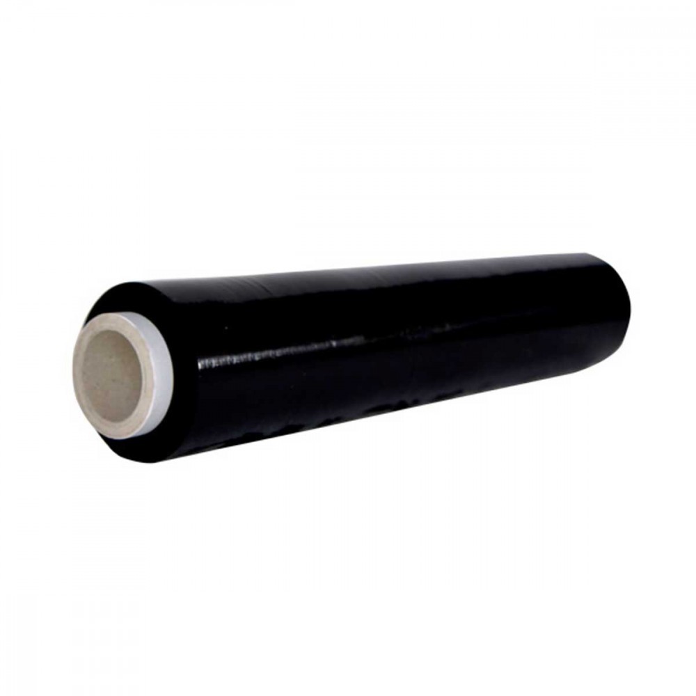 Film manuel extensible NOIR 23 MY 2,4 kg 500 mm pour emballage