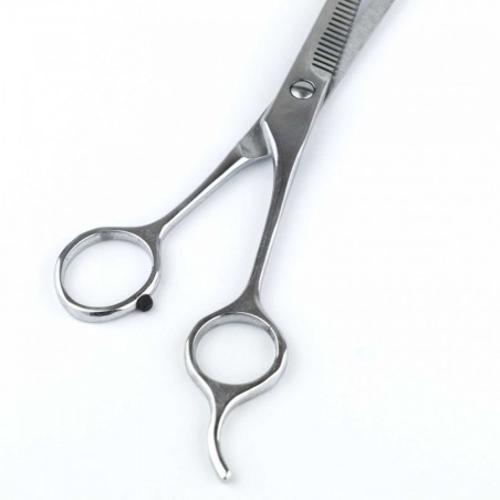 154983 Ciseaux à effiler BETA ACCIAIO 17cm coiffure lame droite