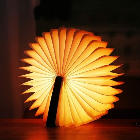 Lampe accordéon LED pivotante avec pochette 14.5x10.5x2.5cm