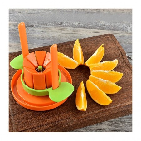 Coupe fruits ou légumes 3 en 1 avec deux types de lames