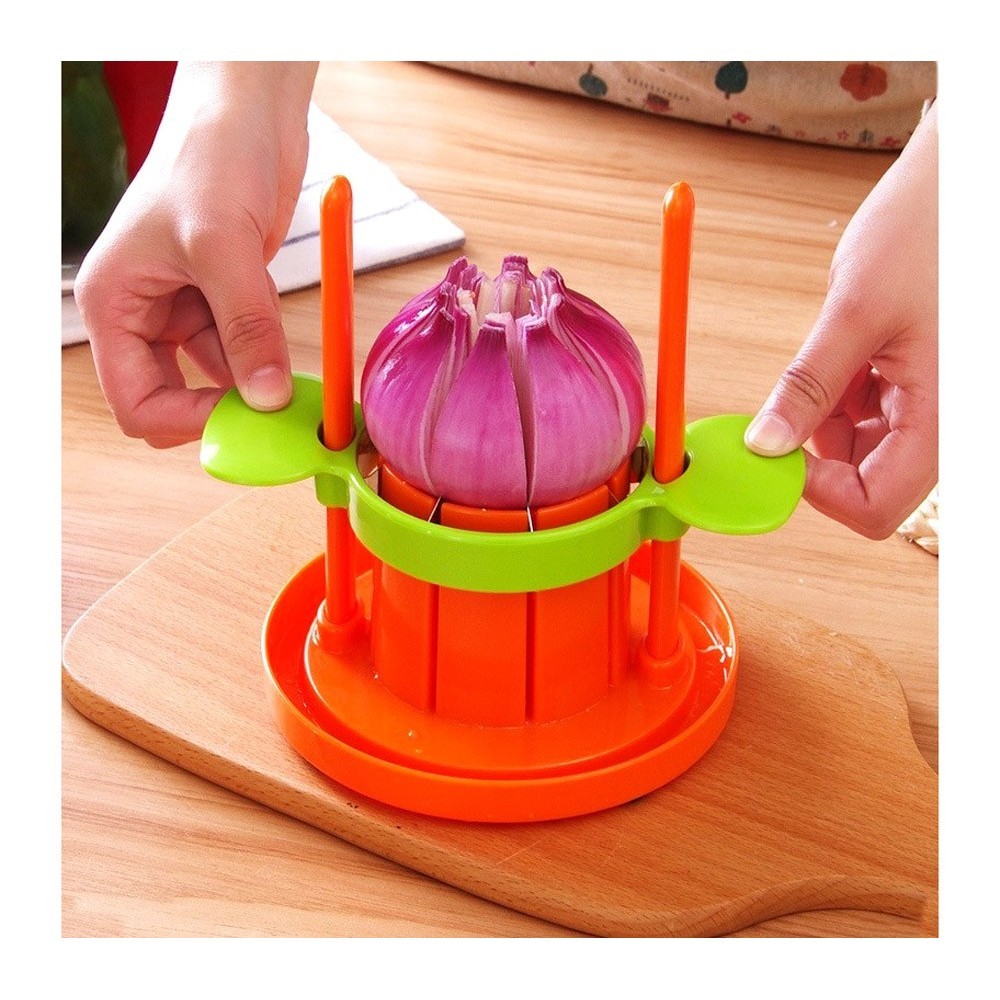 Coupe fruits ou légumes 3 en 1 avec deux types...