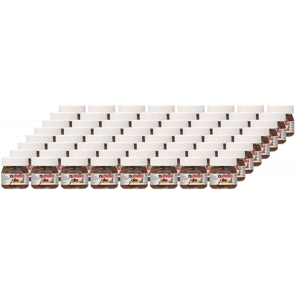 Pack de 64 mini pots 1,6 kg Ferrero Nutella...