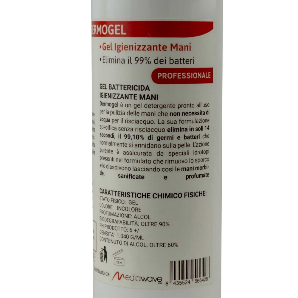 DERMOGEL CLORHEXIDINA GEL désinfectant...