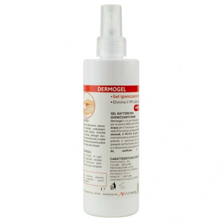 DERMOGEL CLORHEXIDINA GEL désinfectant Bactéricide sans rinçage 250ml