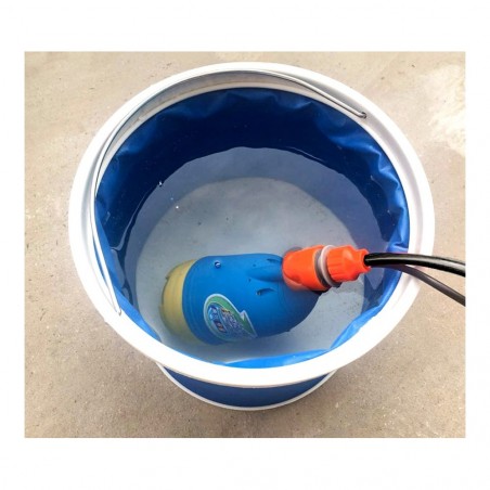 304535 Pompe à eau submersible portable SH-108 avec tuyau et pistolet 12v