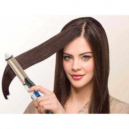 ARC202 Piramidea 2en1 fer à lisser en céramique lisse et boucle 26cm de diamètre