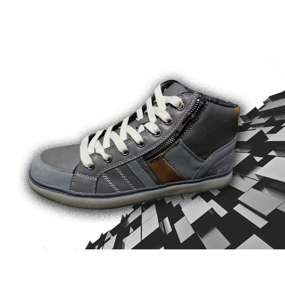 Chaussures homme mod. GRAPHITE  bout rond et...